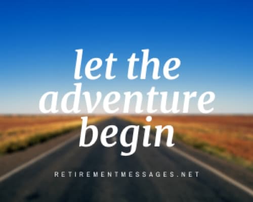 let the adventure begin Quote