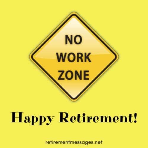 funny retirement saying