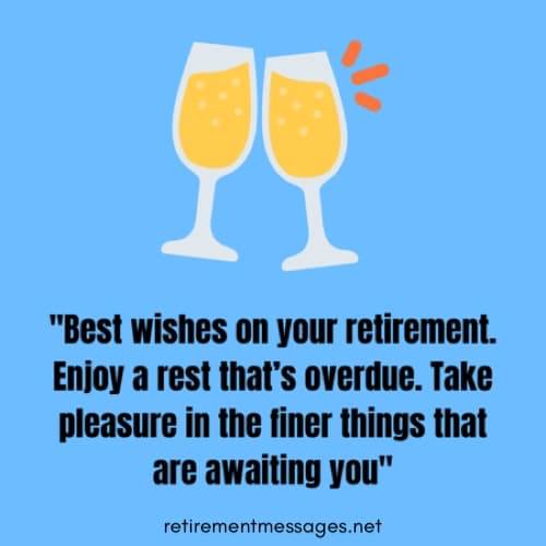 overdue retirement quote