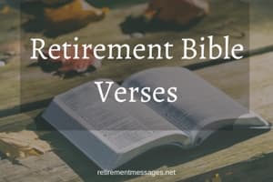 retirement bible verses