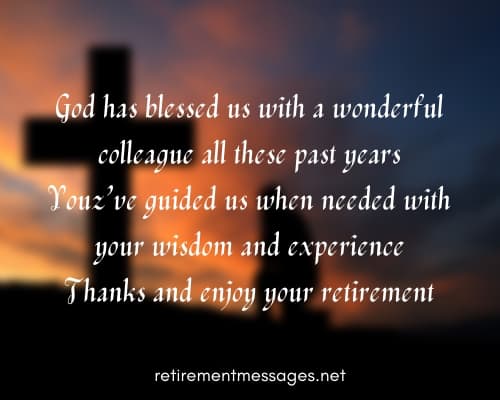 blessed colleague retirement prayer