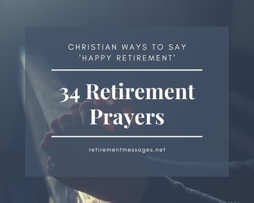 retirement prayers